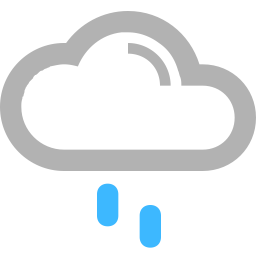 Periods of rain, clearing this evening but remaining partly cloud. Southwesterlies.