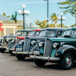 Vintage Cars at the Soundshell