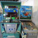 Vintage arcade games